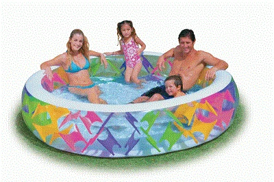 Intex Opblaas Zwembad Pinwheel 2 Intex Opblaas Zwembad Pinwheel - Afbeelding 2