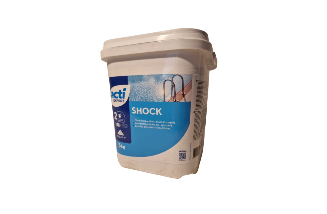 Acti Acti Shock Chloorpoeder 5 Kg 1 Acti Acti Shock Chloorpoeder 5 Kg