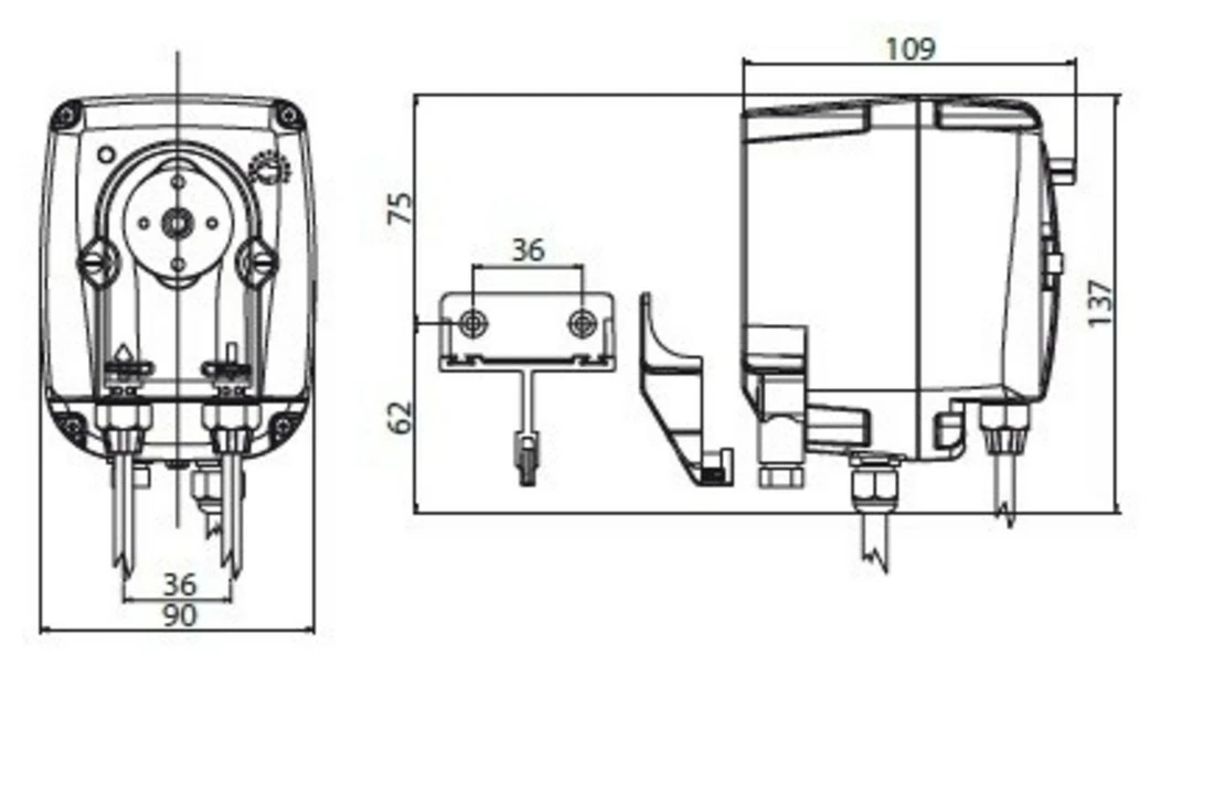 Avady Pools Peristaltische Zwembad Doseerpomp BF 3 Liter Per Uur 2 Avady Pools Peristaltische Zwembad Doseerpomp BF 3 Liter Per Uur - Afbeelding 2