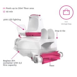 BWT Draadloze Zwembadrobot BC100 -NL Badkuip Verkoop 2024 bwt draadloze zwembadrobot bc100 3