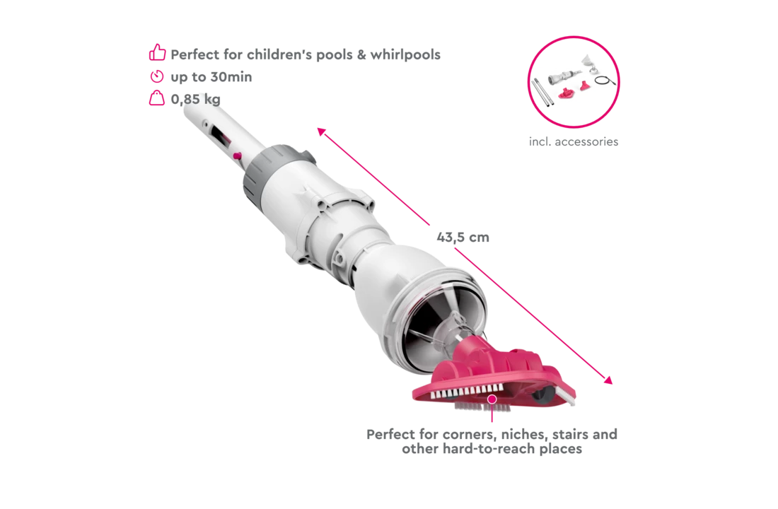 BWT Elektrische Zwembad Stofzuiger BC02 5 BWT Elektrische Zwembad Stofzuiger BC02 - Afbeelding 5