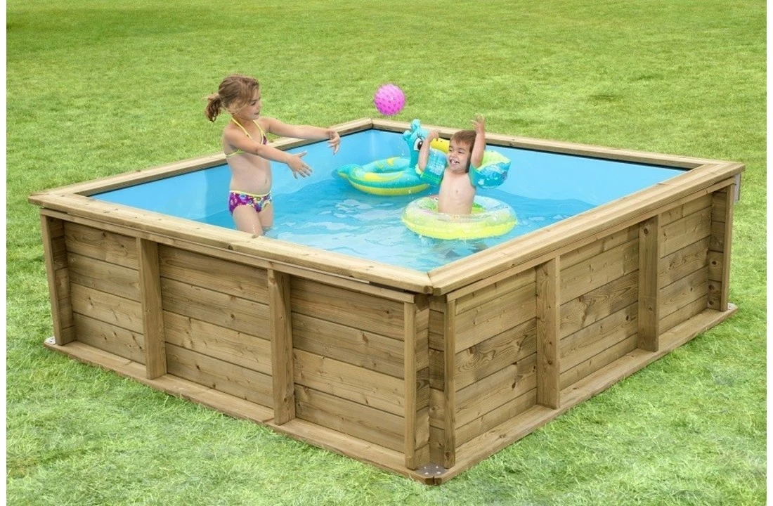 Proswell Houten Zwembaden Houten Kinderzwembad Pistoche 2 X 2 X 0.64 Meter 2 Proswell Houten Zwembaden Houten Kinderzwembad Pistoche 2 X 2 X 0.64 Meter - Afbeelding 2