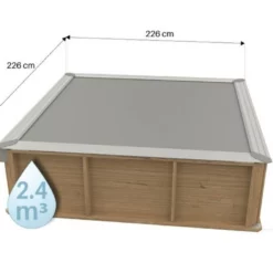 Proswell Houten Zwembaden Houten Kinderzwembad Pistoche 2 X 2 X 0.64 Meter 9 Proswell Houten Zwembaden Houten Kinderzwembad Pistoche 2 X 2 X 0.64 Meter -NL Badkuip Verkoop 2024 proswell houten zwembaden houten kinderzwembad pis 3