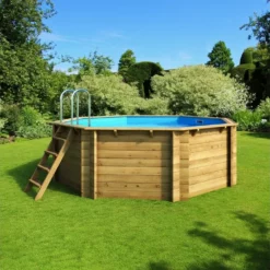 Proswell Houten Zwembaden Tropic Houten Zwembad Octo 4.14 X 1.20 Meter -NL Badkuip Verkoop 2024 proswell houten zwembaden tropic houten zwembad oc 14