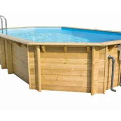 Proswell Houten Zwembaden Tropic Houten Zwembad Octo+ 5.10 4.95 X 3.45 X 1.20 Meter