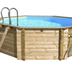 Proswell Houten Zwembaden Tropic Houten Zwembad Octo 5.05 X 1.20 Meter