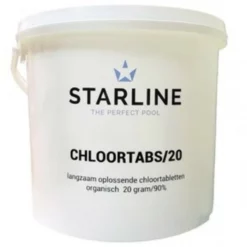 Starline Starline Chloortabs / Chloortabletten 20 Grams 5 Kg