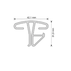 Unipool Zwembaden Inhangprofiel En Overlapprofiel Voor 8 Vorm -NL Badkuip Verkoop 2024 unipool zwembaden inhangprofiel en overlapprofiel 3