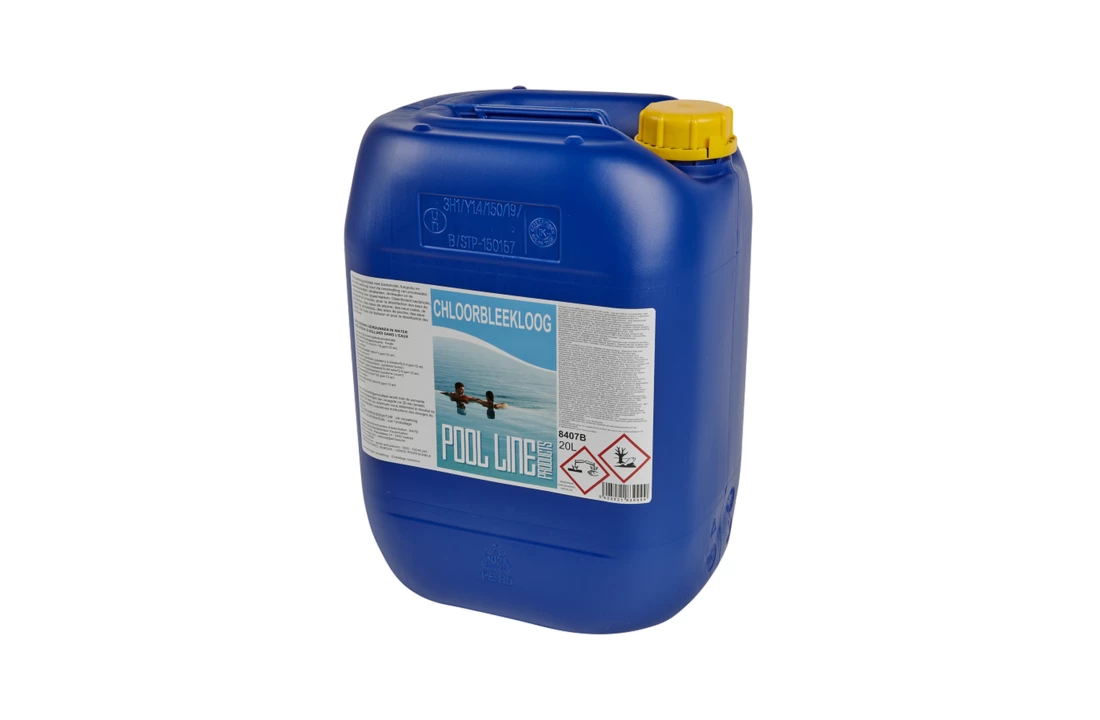 Vloeibaar Chloor Kan 20 Liter - Natriumhypochloriet 1 Vloeibaar Chloor Kan 20 Liter - Natriumhypochloriet