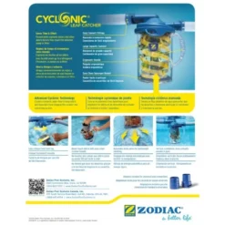 Zodiac Zodiac Cyclonic Leaf Catcher Voorfilter Zwembadslang -NL Badkuip Verkoop 2024 zodiac zodiac cyclonic leaf catcher voorfilter zwe 1